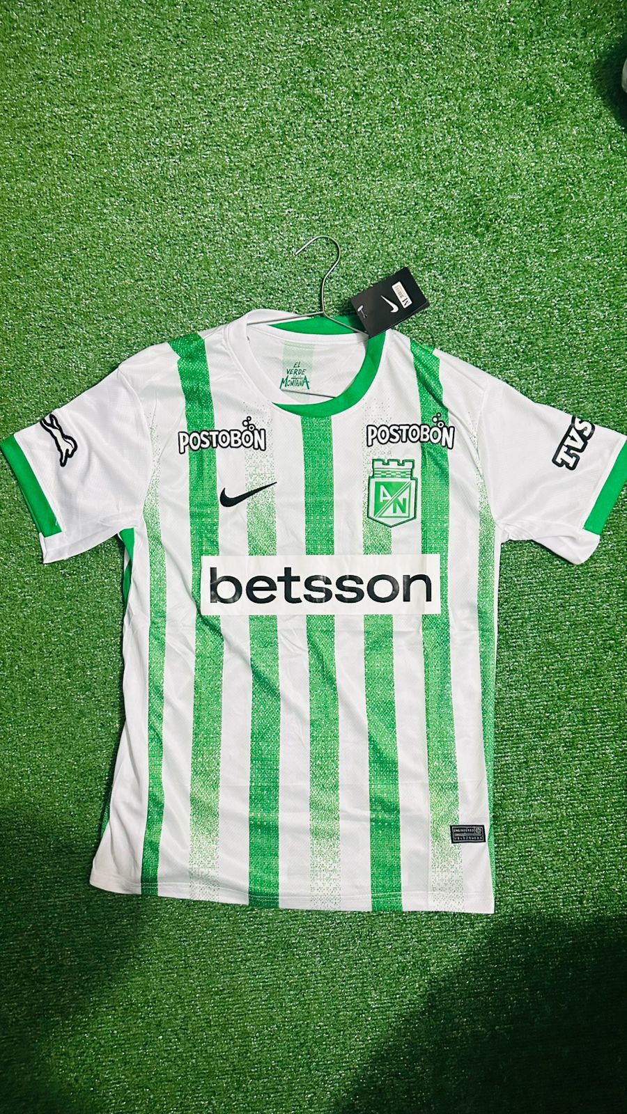 Camisa Atlético Nacional Betsson Blanca