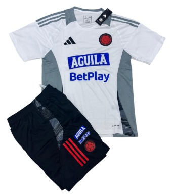Conjunto Selección Colombia en Blanco